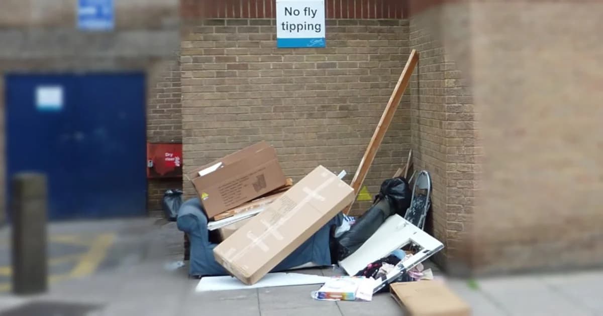 Council bulky waste collections and fly tipping