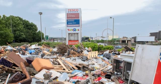 Filthy rich? London fly-tipping