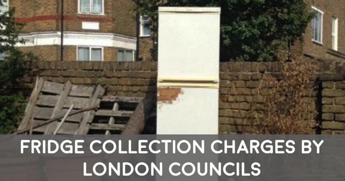 Fridge collection by London councils