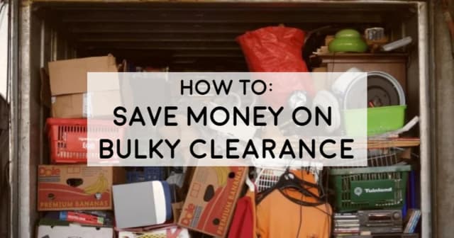 How to Cut the Cost of Bulky Rubbish Removal